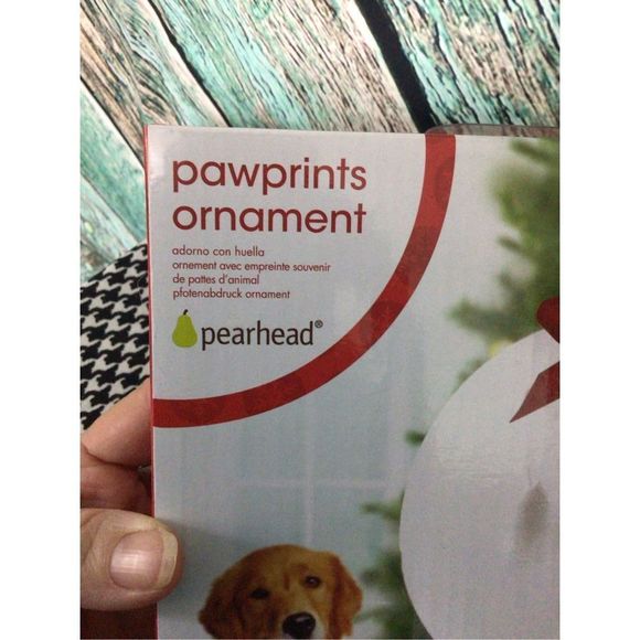 Paw Prints Ornament Kit Keepsake Pet Paw Print NO MIXING, BAKING, Or Mess!! NIB - Picture 7 of 10